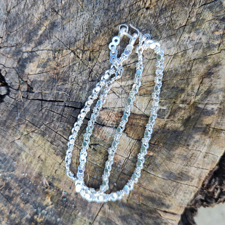 COLLANA etnica in argento 925 - SEMADOH