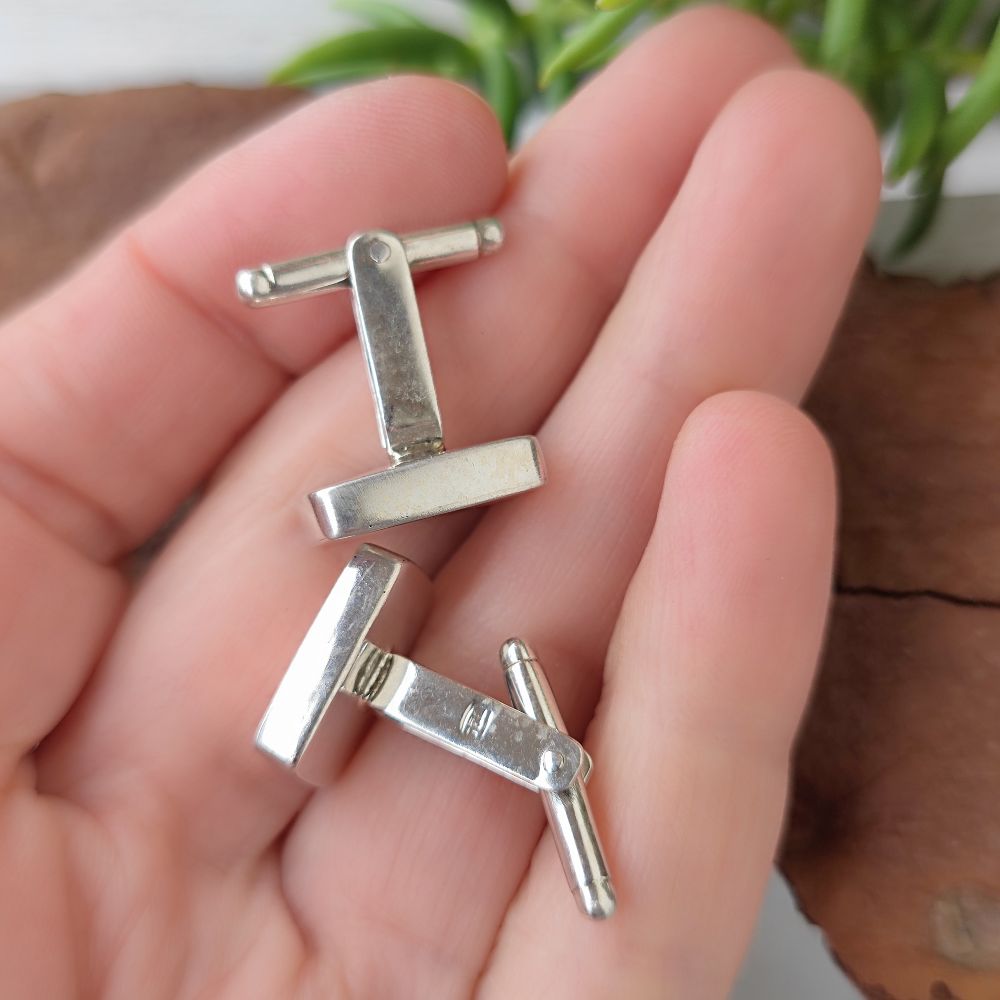 GEMELLI in argento 925 rettangolari - KEANU