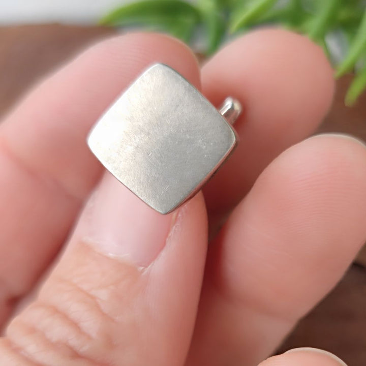 GEMELLI in argento 925 quadrati - THOMAS