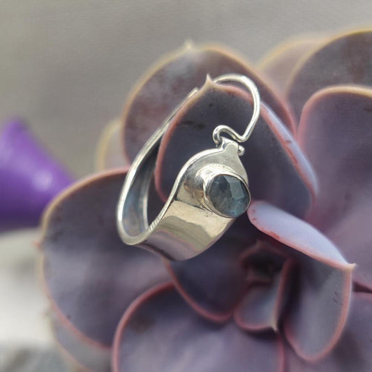 Orecchini in argento 925 con labradorite - FARID