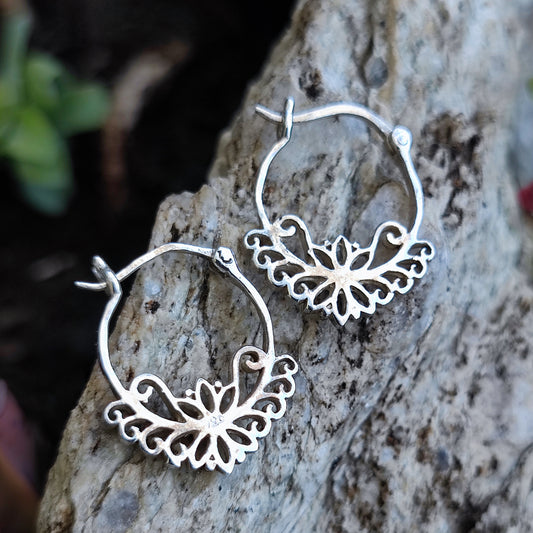 ORECCHINI etnici in argento 925 - PARANYA