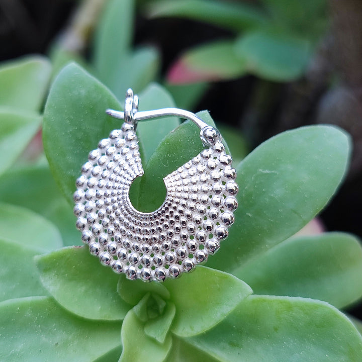 ORECCHINI etnici in argento 925 - PARWAN