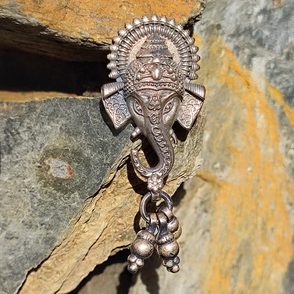 Orecchini etnici in argento 925 - DHORIMANA