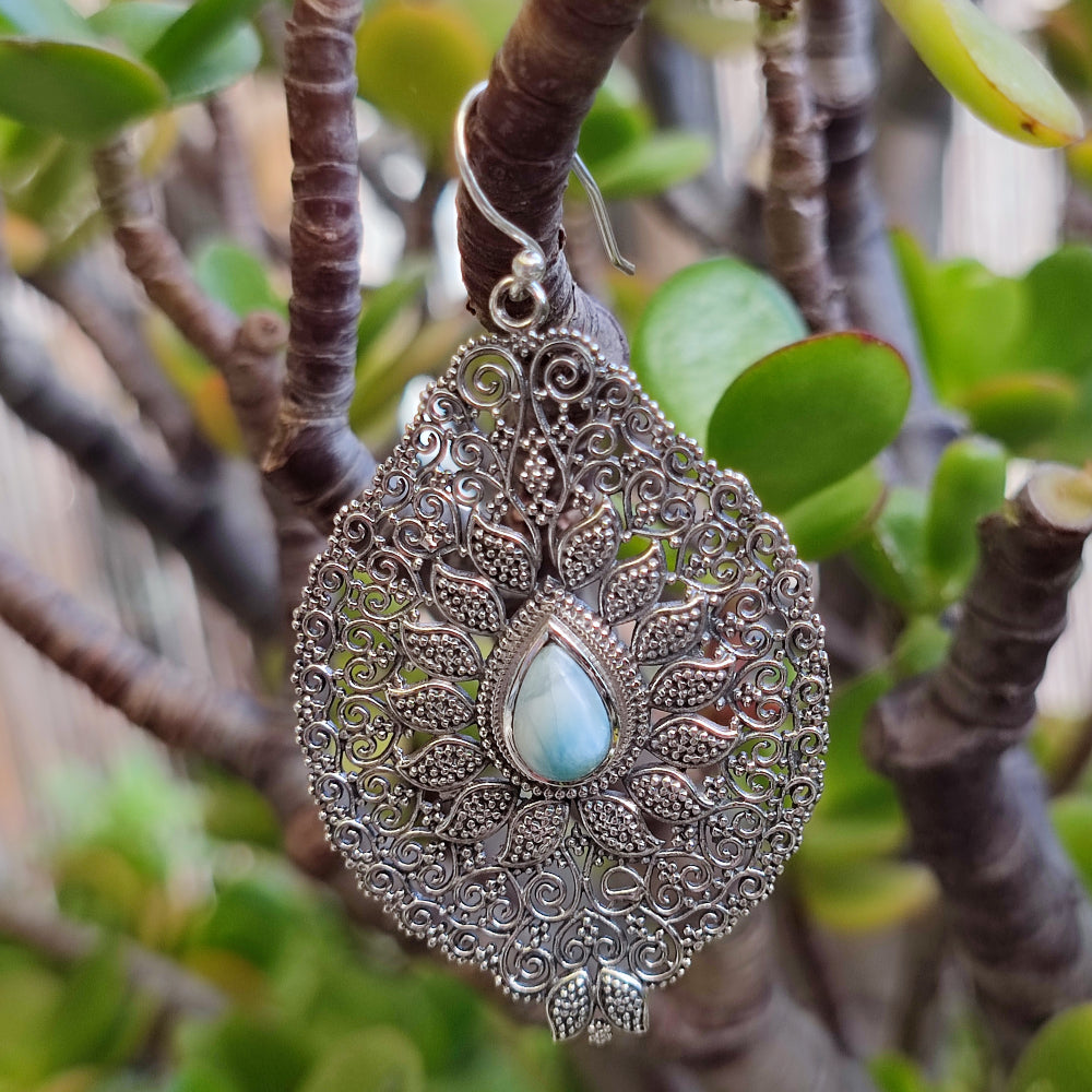 ORECCHINI in argento 925 con pietra - MAYURI