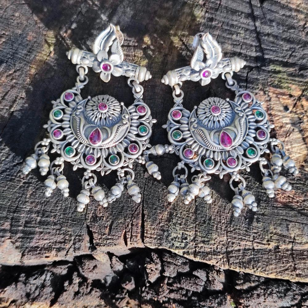Orecchini etnici in argento 925 - NOKHA