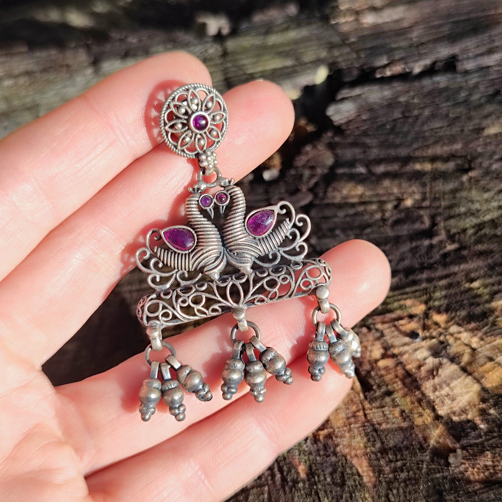 Orecchini etnici in argento 925 - RAWAT