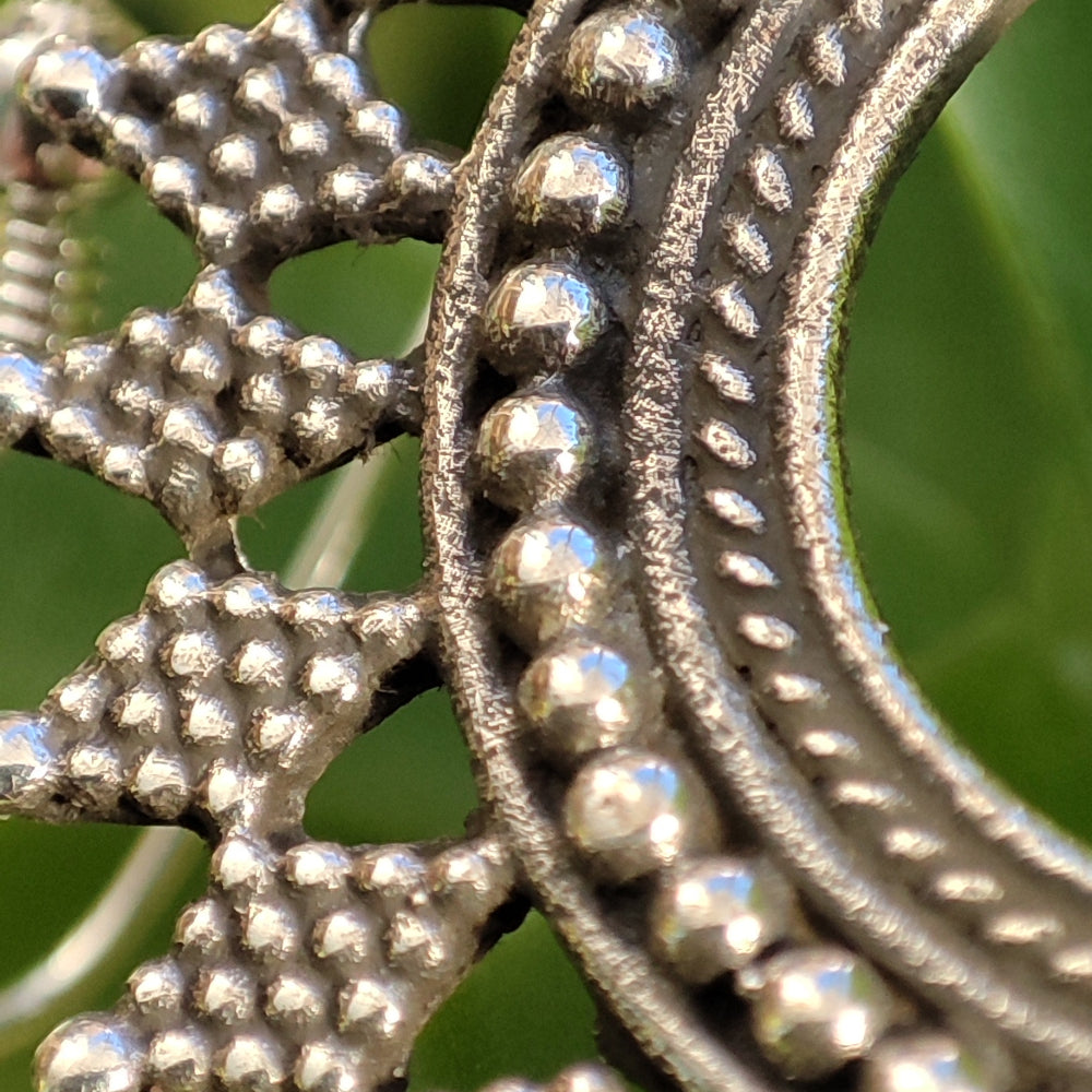 ORECCHINI etnici in argento 925 - TAMIL