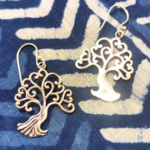 ORECCHINI LIFE in argento 925 ALBERO DELLA VITA