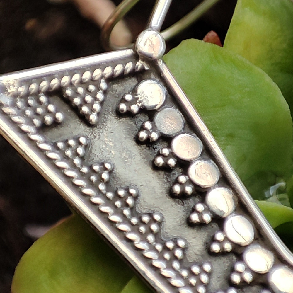 ORECCHINI etnici in argento 925 - CHOBARA