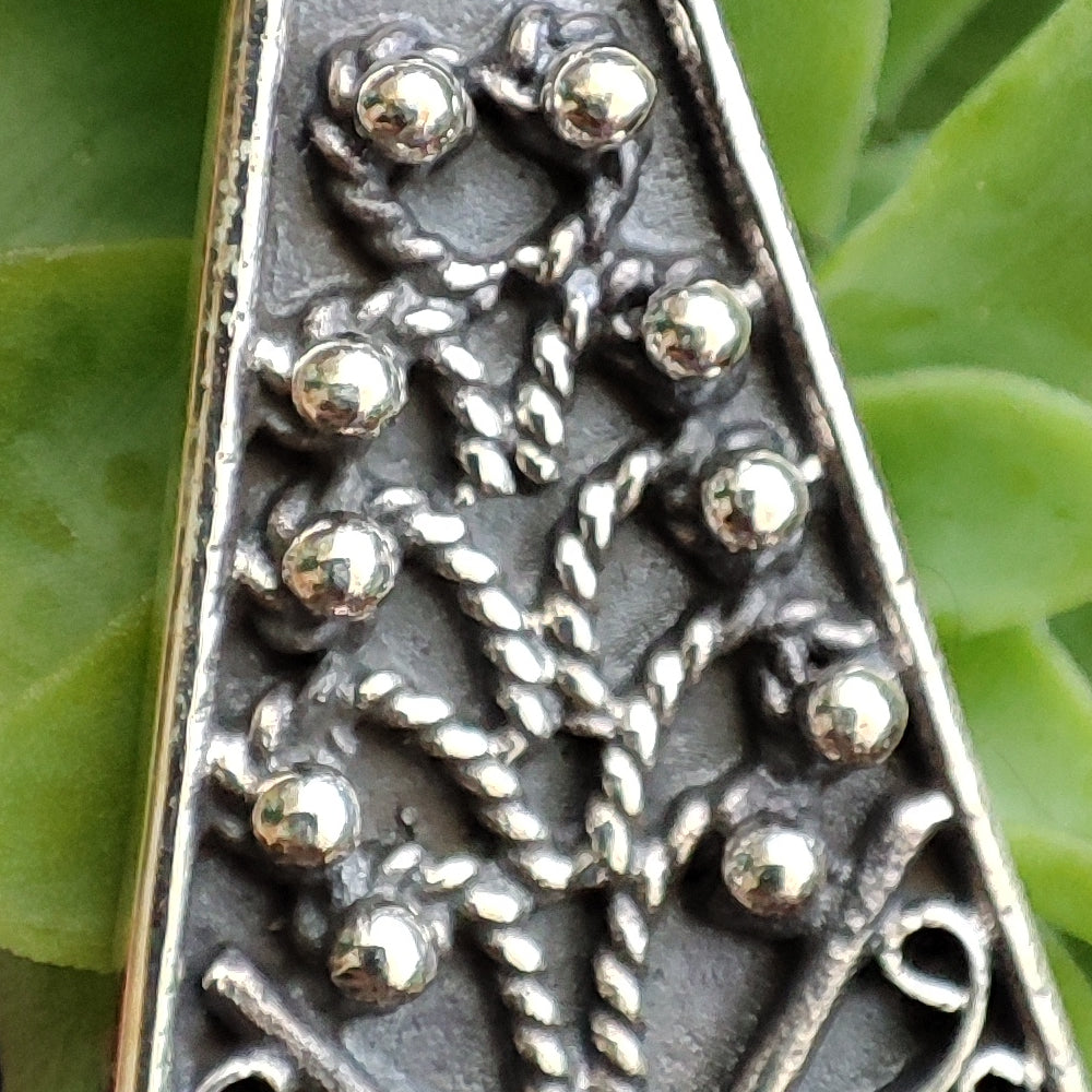 ORECCHINI etnici indiani in argento 925 - DHONAY