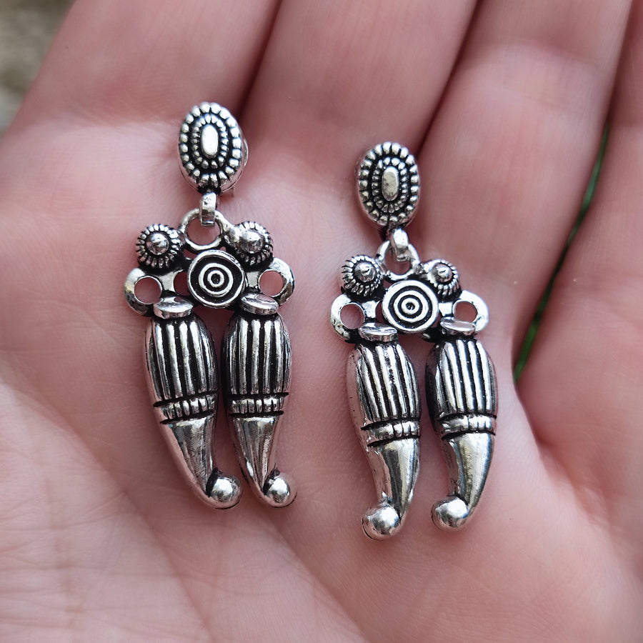 ORECCHINI etnici in argento 925 - GORYIASI