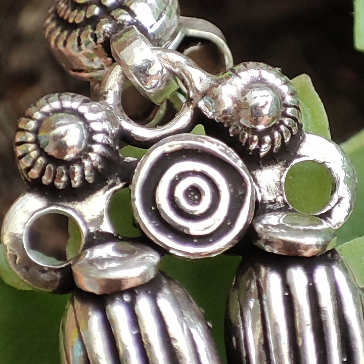 ORECCHINI etnici in argento 925 - GORYIASI
