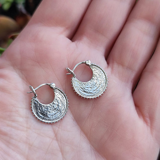 ORECCHINI etnici in argento 925 - KALAN