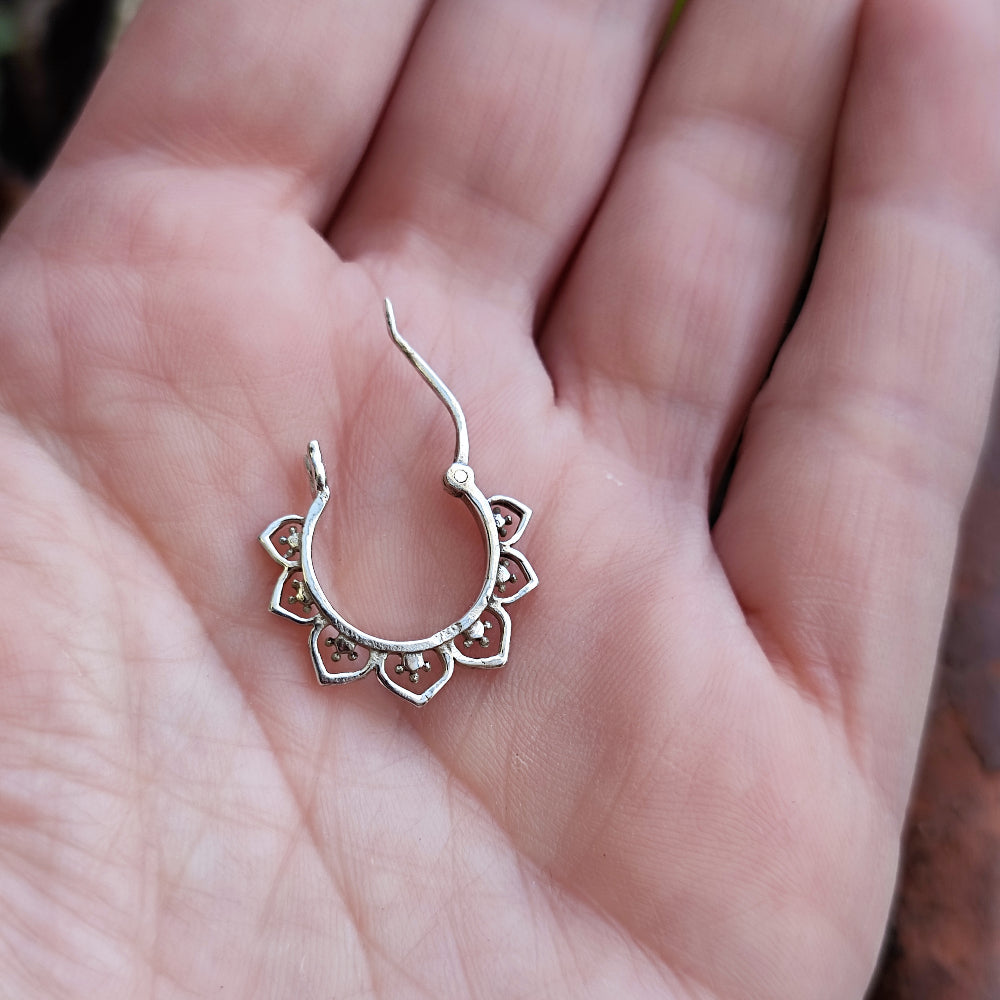 ORECCHINI etnici in argento 925 - KARIGOI