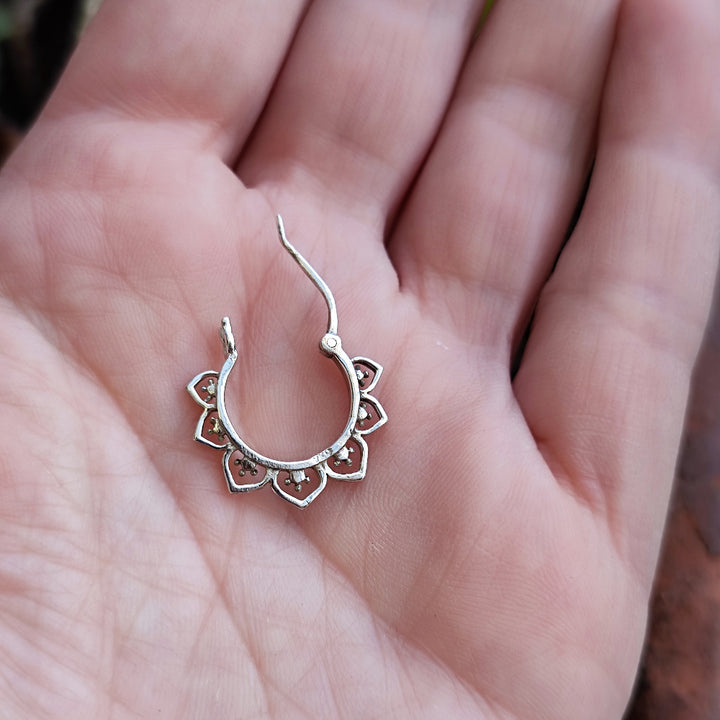 ORECCHINI etnici in argento 925 - KARIGOI