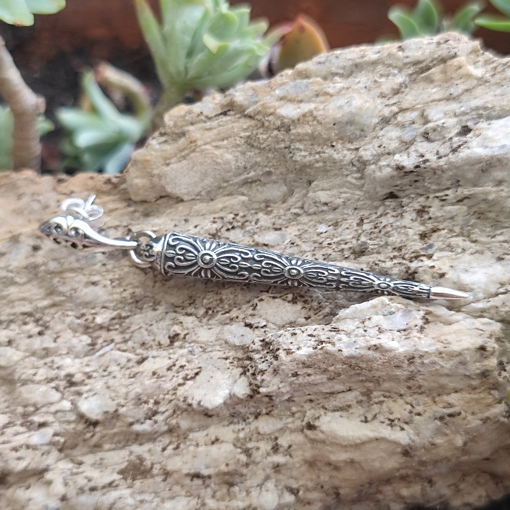 ORECCHINI etnici in argento 925 - MAHADA