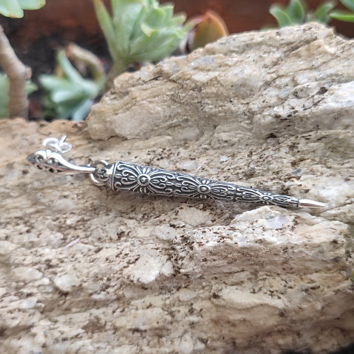 ORECCHINI etnici in argento 925 - MAHADA