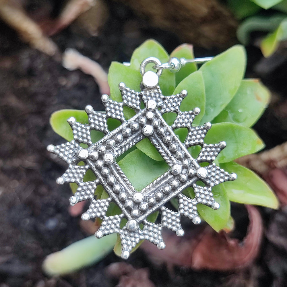 ORECCHINI etnici in argento 925 - MALOTHA