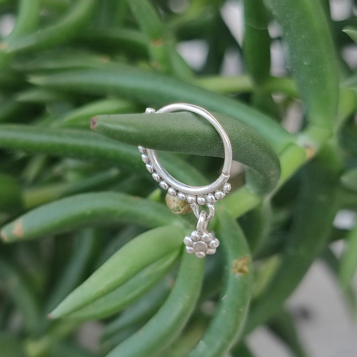 ORECCHINI septum in argento 925 brunito - SEHONDA
