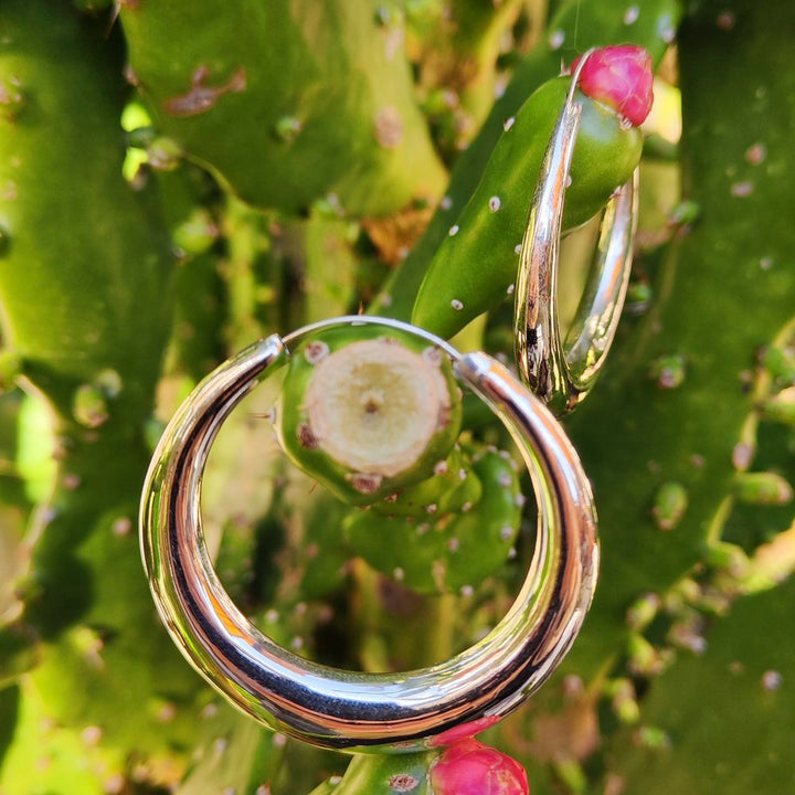925 silver hoop EARRINGS - TARU