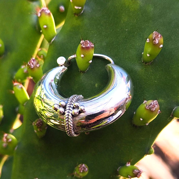 ORECCHINI a cerchio in argento 925 - DRASU