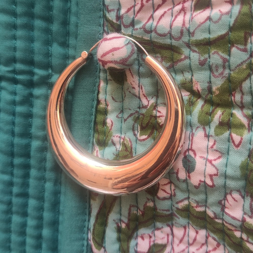 ORECCHINI a cerchio in argento 925 - TARU