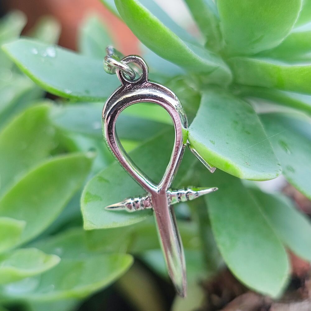 ORECCHINI in argento 925 con Ankh - HATLAY