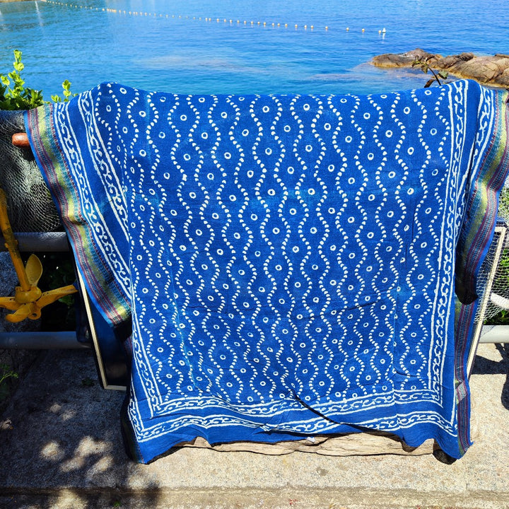 Pareo - Sarong etnico in 100% cotone artigianale - RAMAH