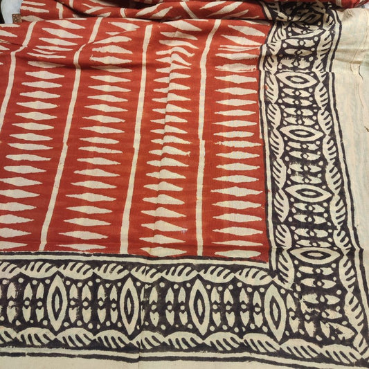 SCIARPA cotone - Pareo indiano artigianale - VIRA – dettaglio