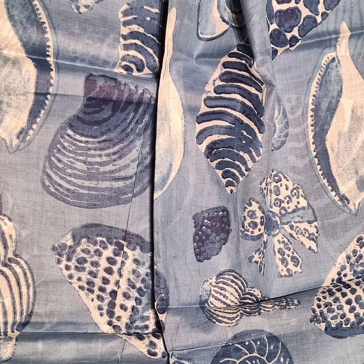 Pareo - Ethnic Sarong in 100% handmade cotton - SHELL