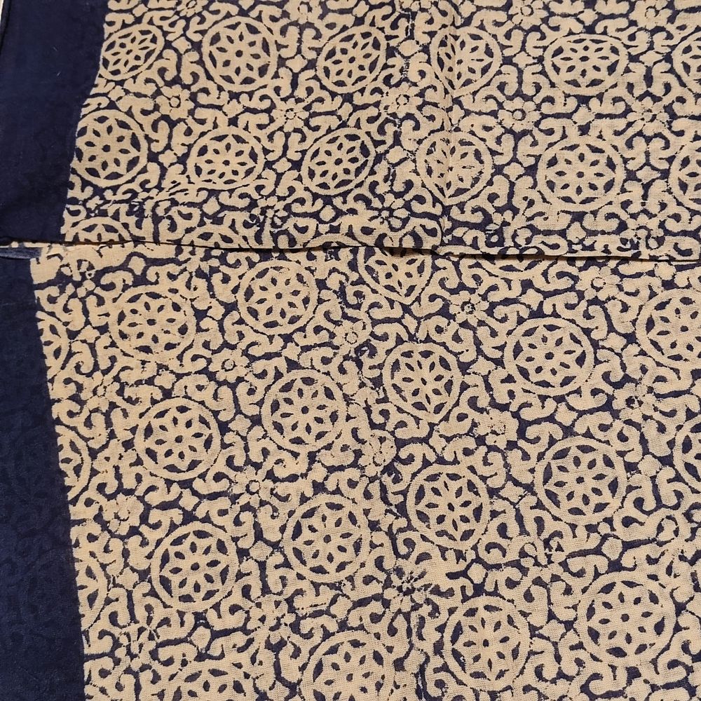 SCIARPA cotone - Pareo indiano artigianale - TONDO