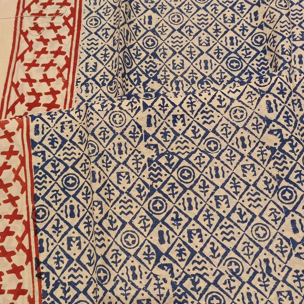 SCIARPA cotone - Pareo indiano artigianale - CROSS