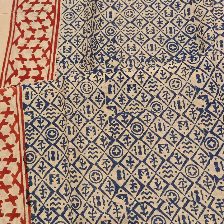 SCIARPA cotone - Pareo indiano artigianale - CROSS