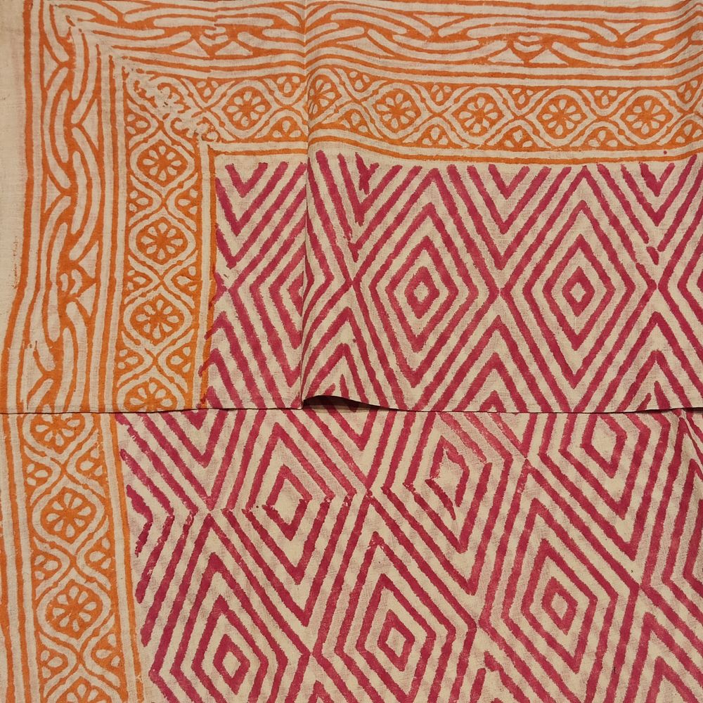 SCIARPA cotone - Pareo indiano artigianale - CHANDRA