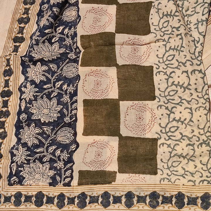 SCIARPA cotone - Pareo indiano artigianale - VEDIKA
