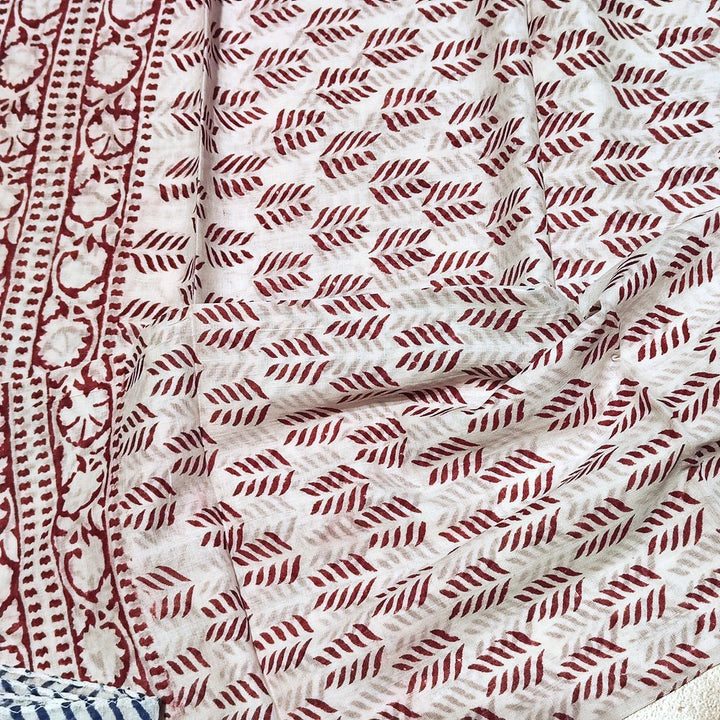 SCIARPA cotone - Pareo indiano artigianale - ISHAAN