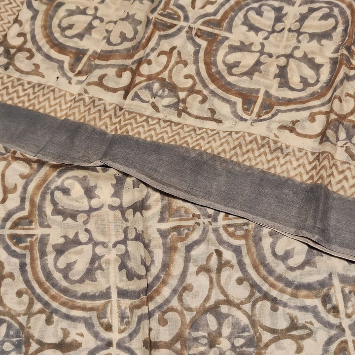 SCIARPA cotone - Pareo indiano artigianale - GAURI