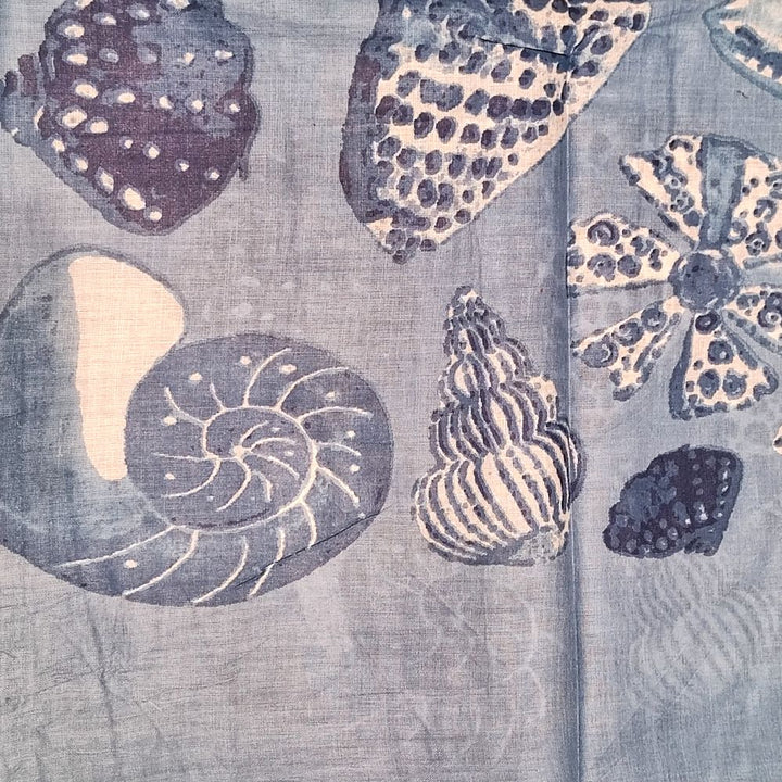 Pareo - Ethnic Sarong in 100% handmade cotton - SHELL