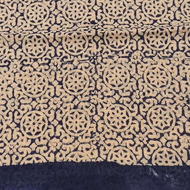 SCIARPA cotone - Pareo indiano artigianale - TONDO