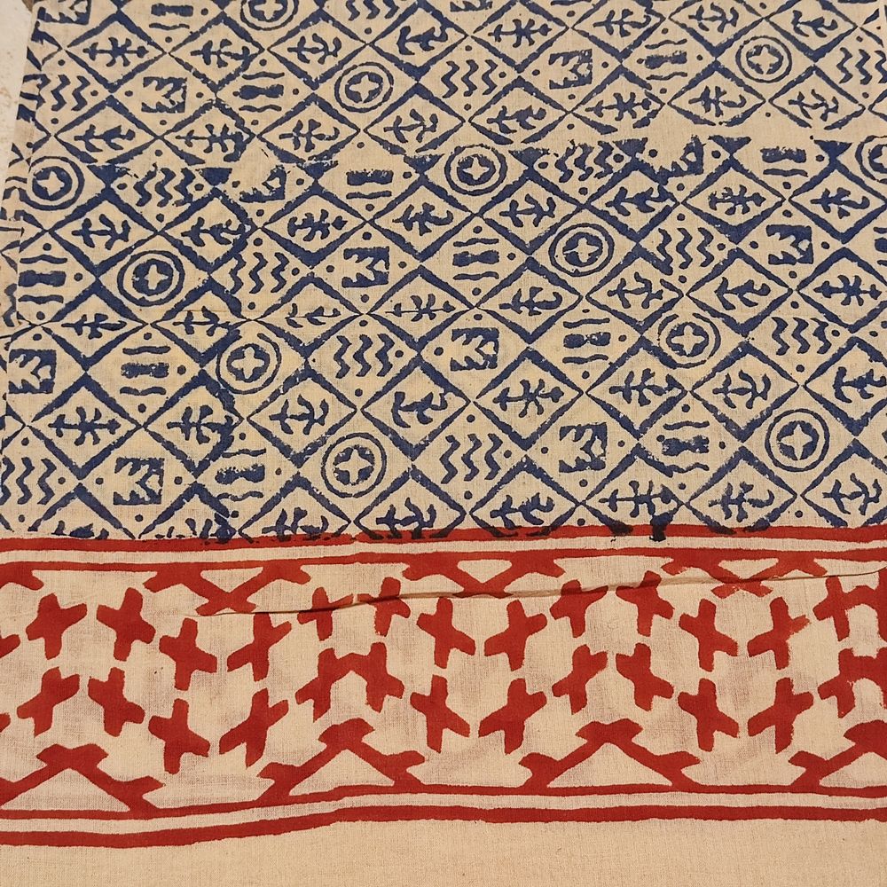 SCIARPA cotone - Pareo indiano artigianale - CROSS