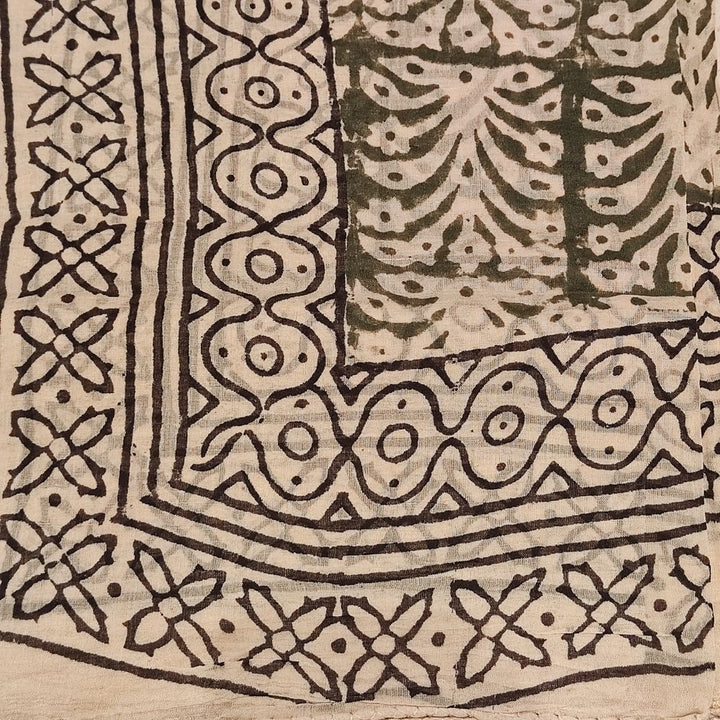 SCIARPA cotone - Pareo indiano artigianale - USHA