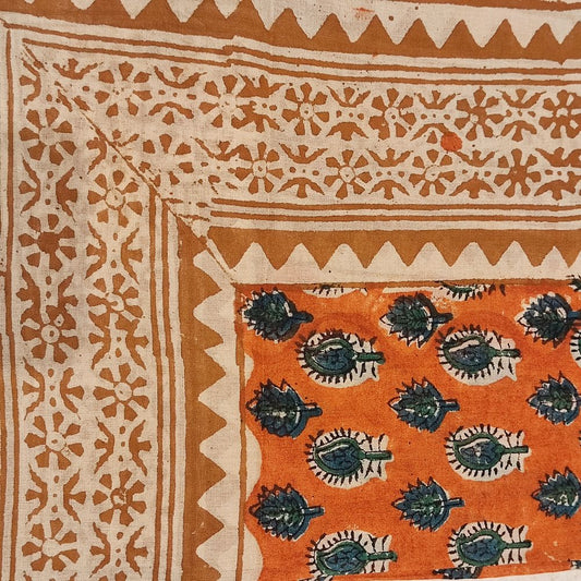 SCIARPA cotone - Pareo indiano artigianale - AARAV