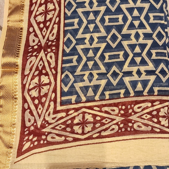 Pareo - Sarong etnico in 100% cotone artigianale - VIKRAM