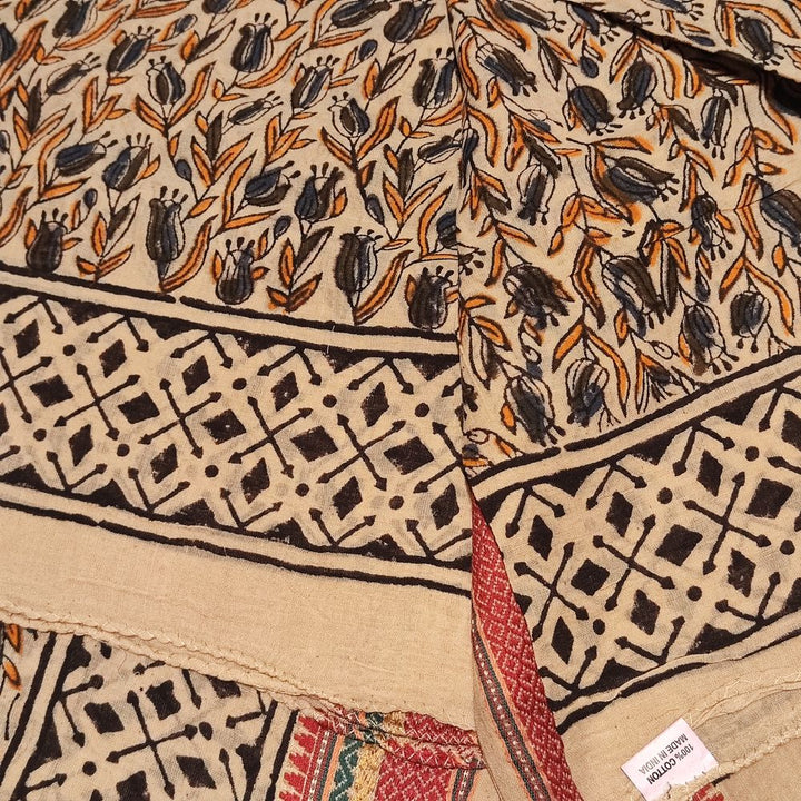 Pareo - Sarong etnico in 100% cotone artigianale - VARUN