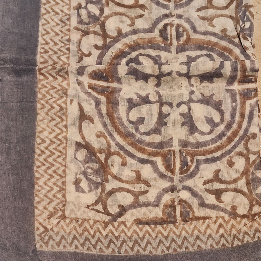 SCIARPA cotone - Pareo indiano artigianale - GAURI