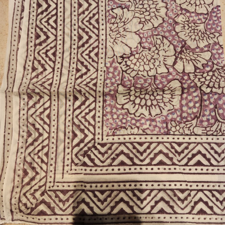SCIARPA cotone - Pareo indiano artigianale - TARA