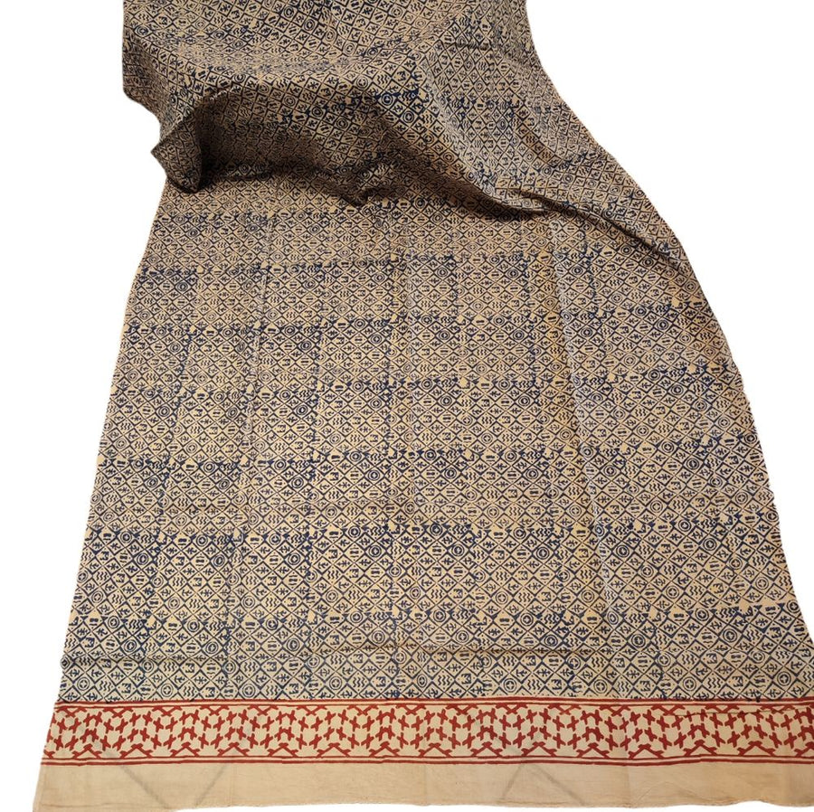 SCIARPA cotone - Pareo indiano artigianale - CROSS