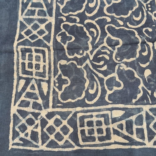 Pareo - Sarong etnico in 100% cotone artigianale - POOJA – dettaglio del disegno