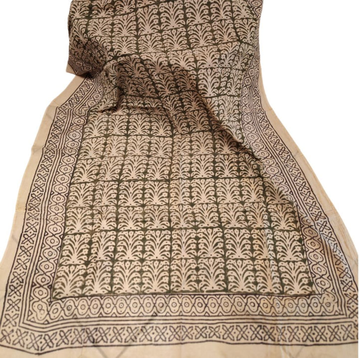 SCIARPA cotone - Pareo indiano artigianale - USHA