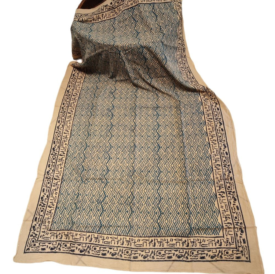 SCIARPA cotone - Pareo indiano artigianale - YASH